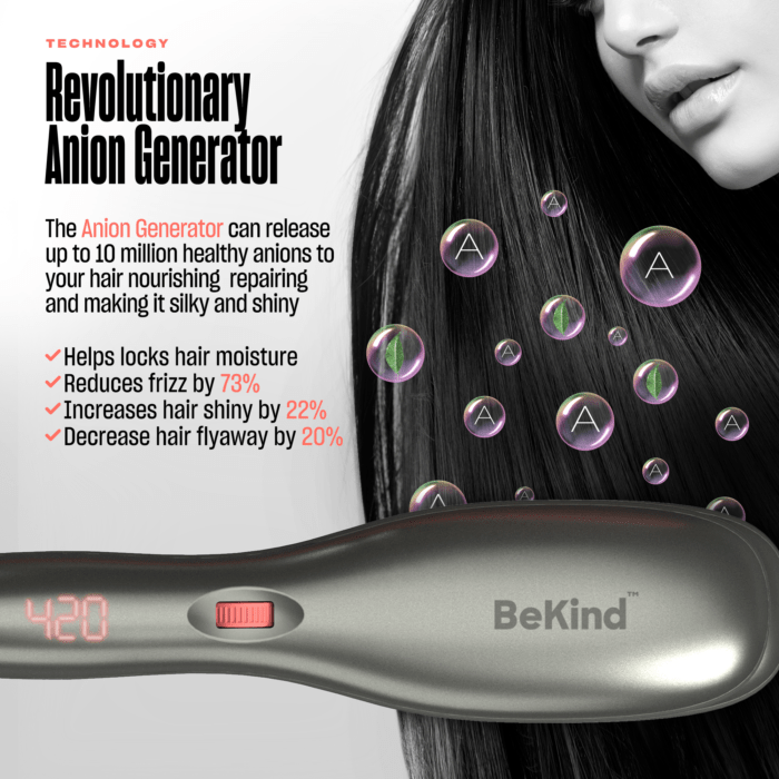 5 final BeKind Hair Straightener Brush with AnionScroll